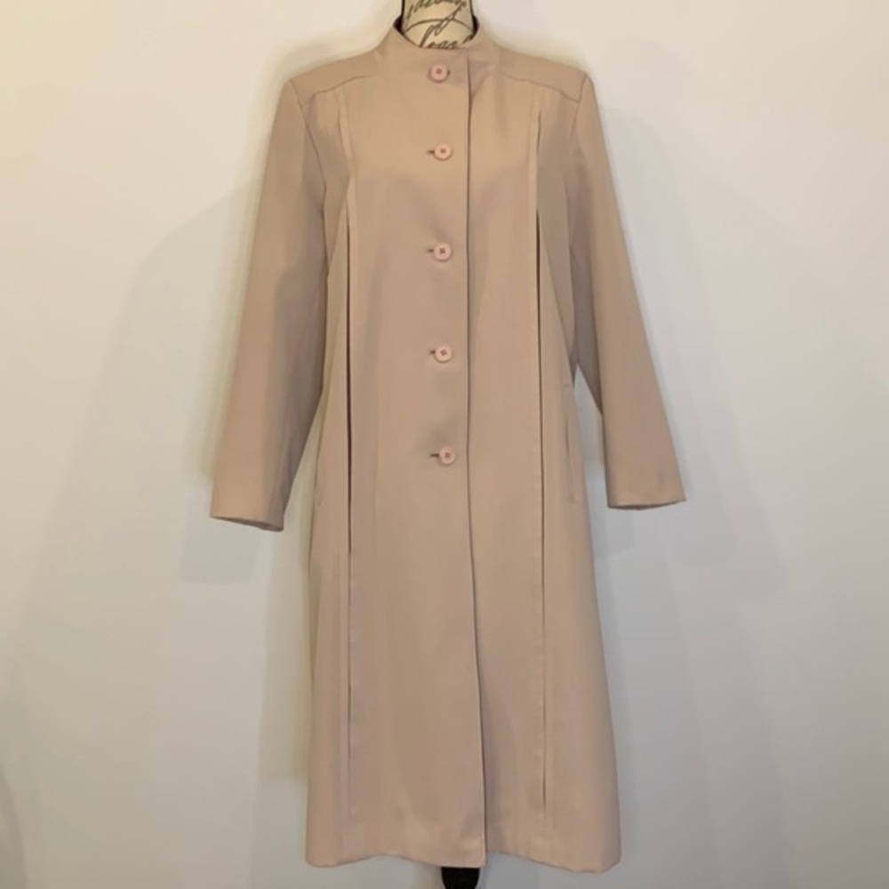 Vintage Forecaster International Boston long button front coat see measurements